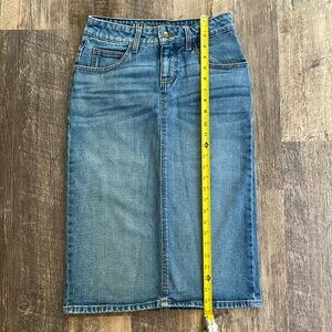 Beautiful One modest denim skirt Small